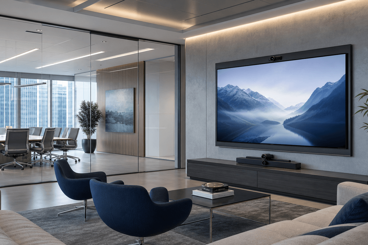 Modern AV technology environment for contacting West Tech AV